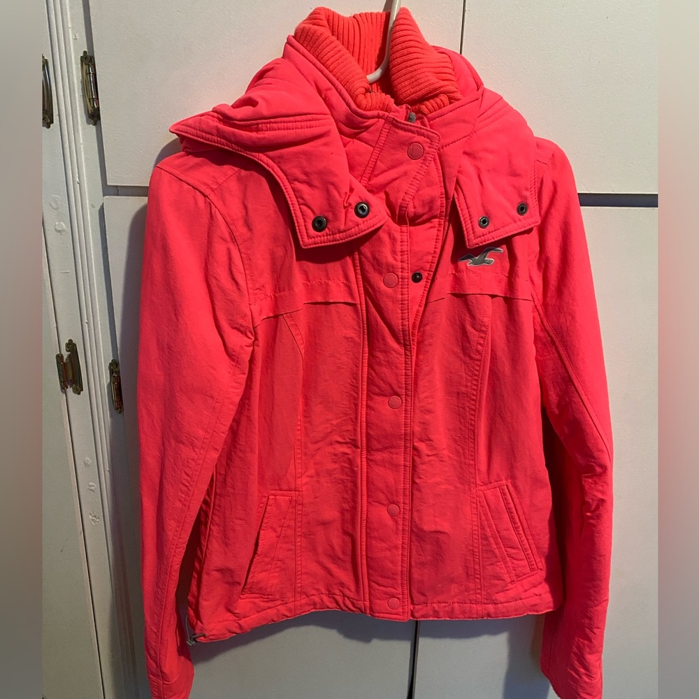 Neon Hollister Jacket